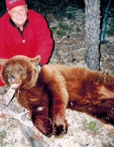 Hunter with Trophy Bear