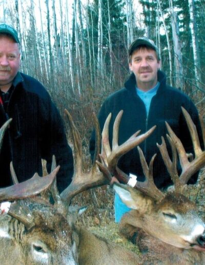 Hunters with Trophy Bucks